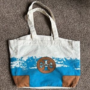 Tory Burch Canvas Tote Bag